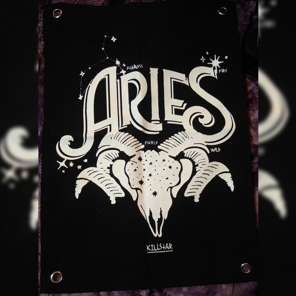 Killstar Aries mini tapestry - Picture 2 of 2